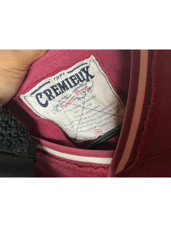 < Y2K Cremieux Distressed Jersey Style Long Sleeve Shirt > - Picture 2 of 3